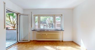 Geräumige Zwei-Zimmer-Wohnung in sehr guter Lage nahe des Mainufers